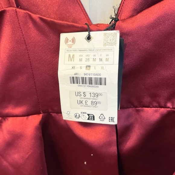 NWT Zara HEAVYWEIGHT satin
PEPLUM DRESS-M
🚨FIRM PRICE NO DISCOUNT - Picture 2 of 15